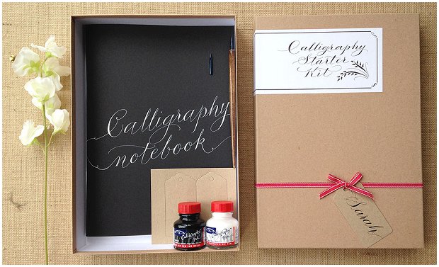 DIY Calligraphy Wedding Stationery | Starter Kit