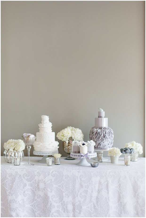 Contemporary, Modern & Trendy Wedding Cakes by Krishanthi Grey, Soft Mauve and Metallic