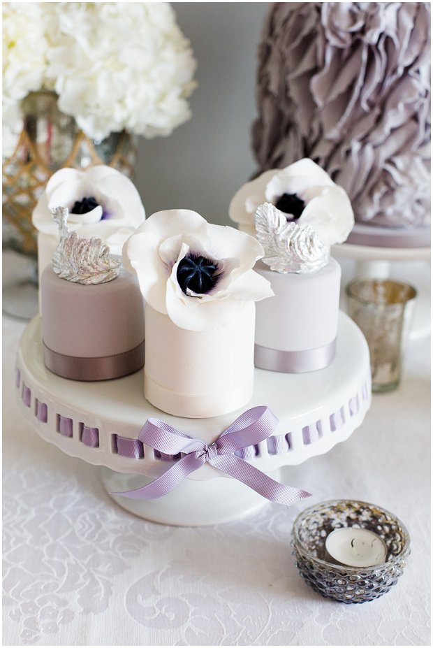 Contemporary, Modern & Trendy Wedding Cakes by Krishanthi Grey, Soft Mauve and Metallic