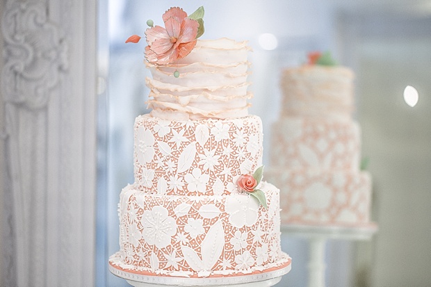 Pretty Coral & Lace: Wedding Inspiration | Styled Shoot