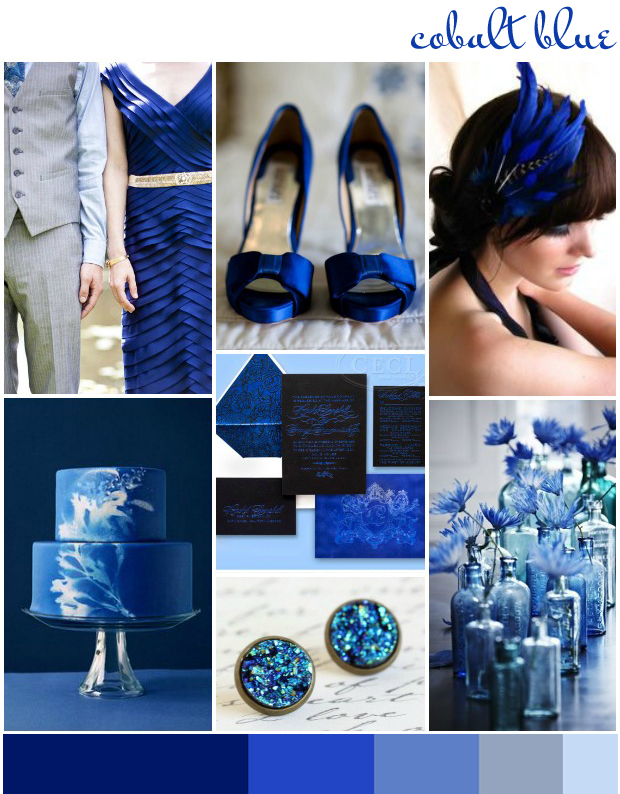 Cobalt Blue | Wedding Inspiration & Colour Ideas