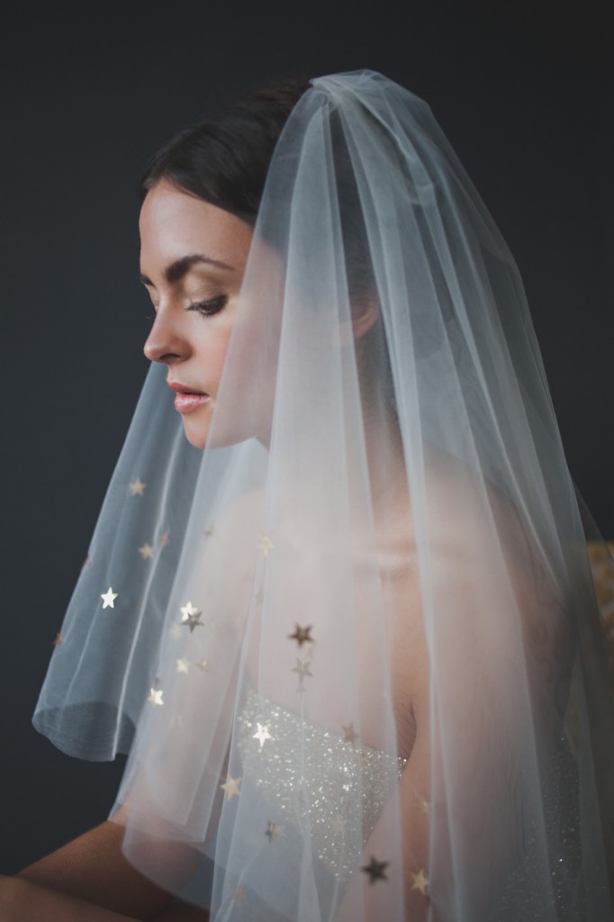 Metallic & Glittering Gold Headpieces + Veils | What Katy Did Next: The Reign Collection