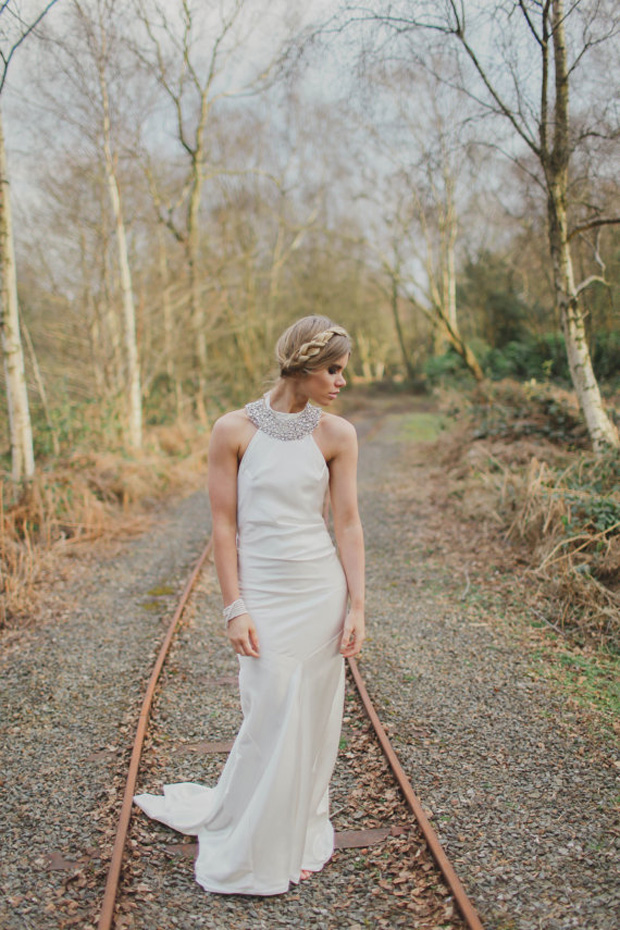 boho luxe bridal gown