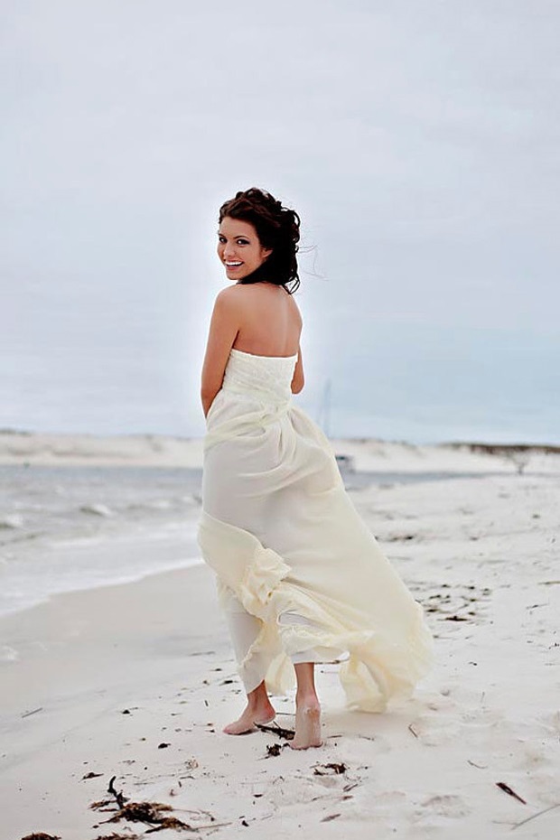 perfect boho beach gown