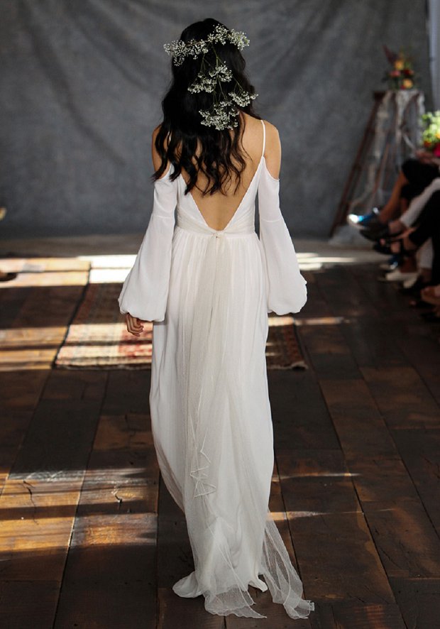 Rhapsody Wedding Dress Back from Claire Pettibone s Romantique