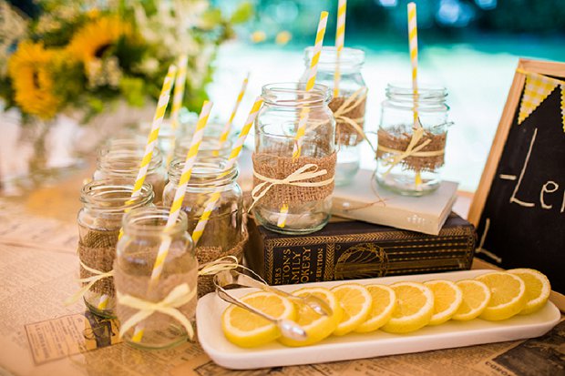 Rustic Yellow Garden Party: Styled Wedding Inspiration