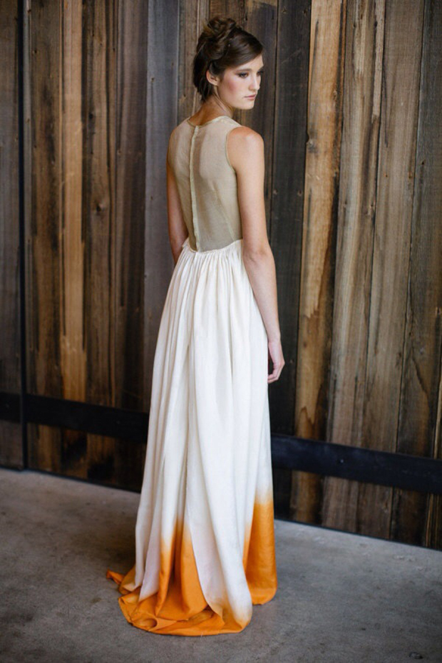 Style Crush: Dip Dye Wedding Dresses + DIY Instructions
