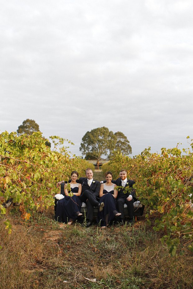 Romantic White Vineyard Wedding: Stacy & Simon {and bump}