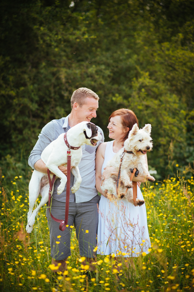 Pet Pooch Engagement Shoot: Nick & Hannah