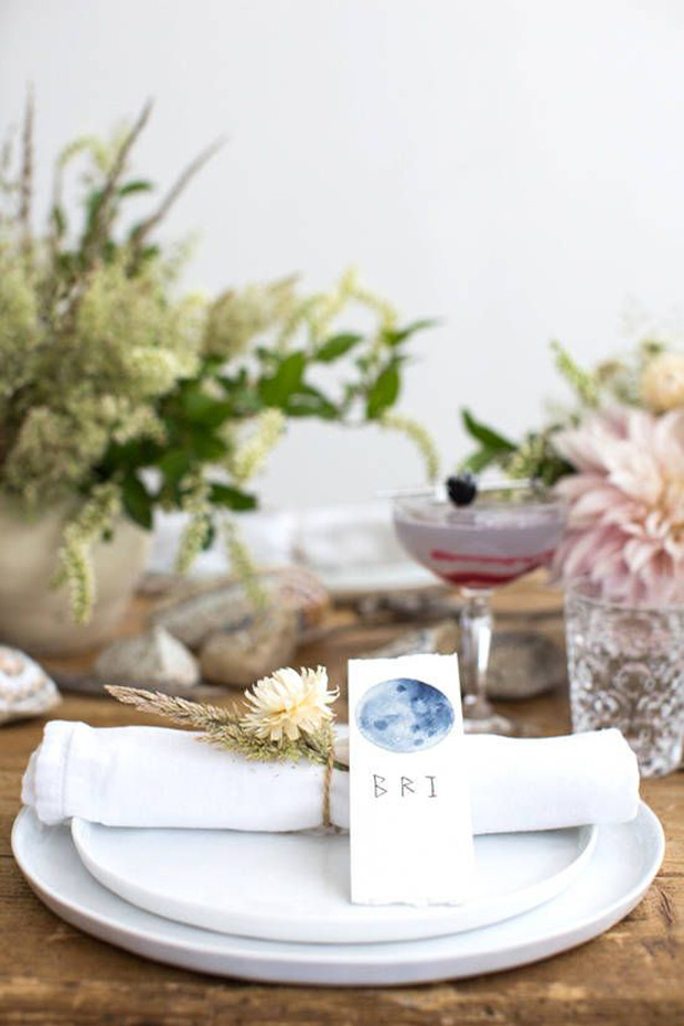 Cranberry, Grey-Blue, Blush | Wedding Inspiration: Wedding Colours