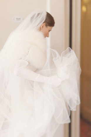 long white satin bridal gloves - Copy