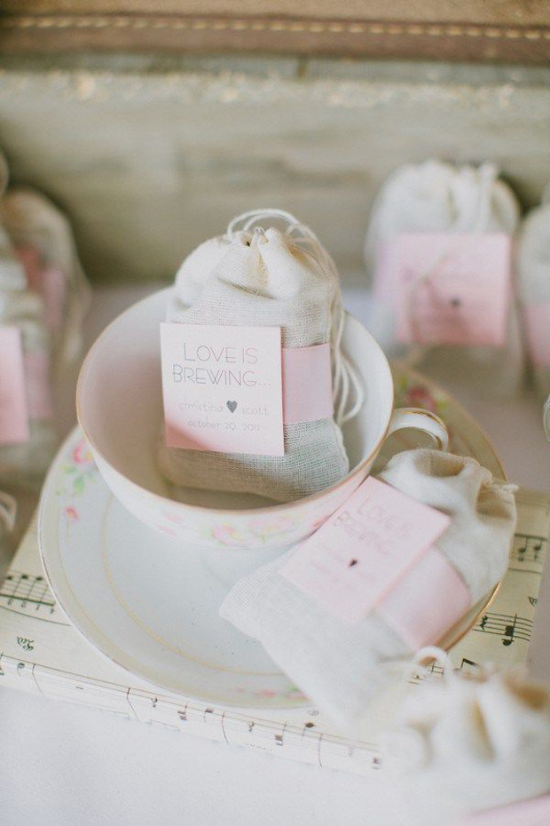 love is brewing wedding favours