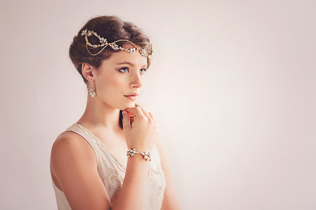 Boho Forehead Bands & Beautiful Halo Crowns | Bridal Style
