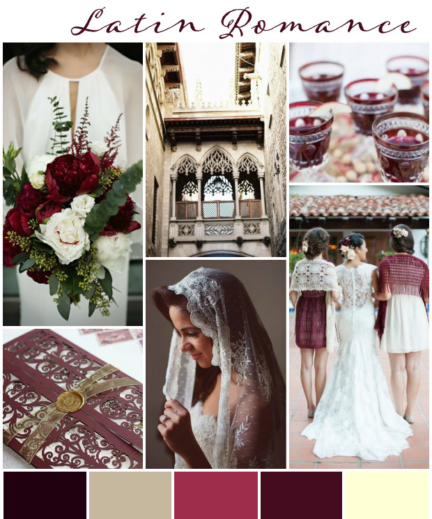 Latin Romance Wedding Inspiration & Ideas