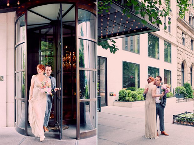 New York Elopement With Sparkly BHLDN Wedding Dress_0032