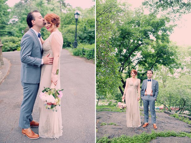 New York Elopement With Sparkly BHLDN Wedding Dress_0059