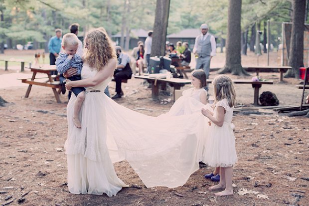 Summercamp Inspired Outdoor Wedding With a Vintage 1950s Wedding Dress_0144 - Copy