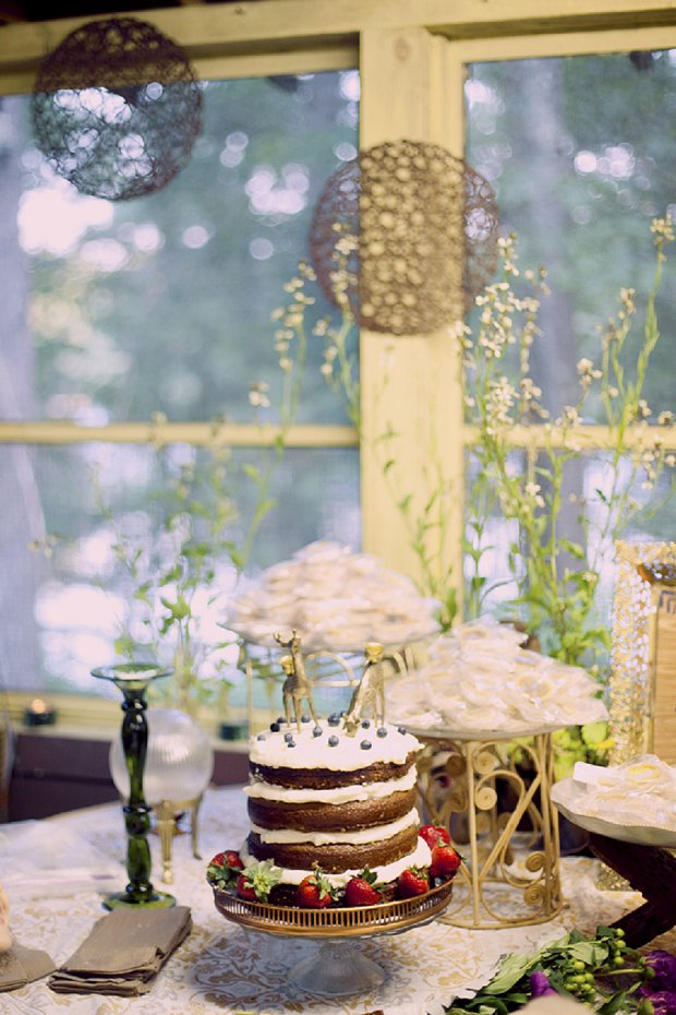 Summercamp Inspired Forest Wedding With Thrift Shop Finds: Patrick & Kinsey