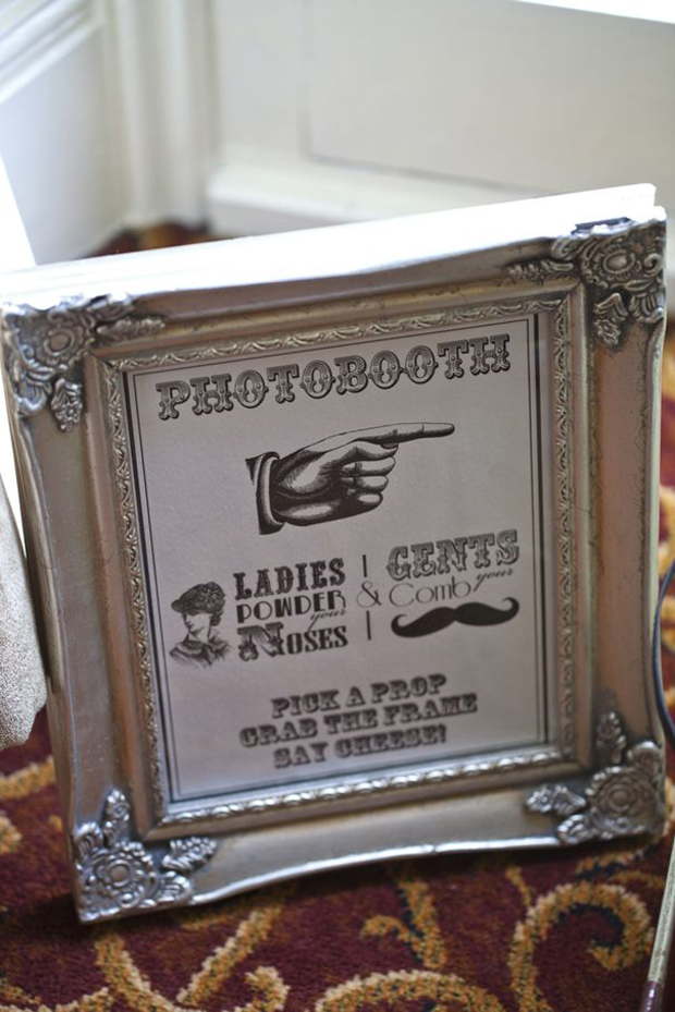 photobooth picture frame from beyond vintage