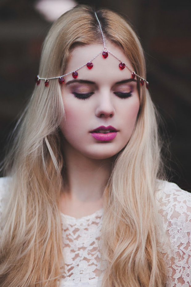 VALENTINE!! Boho Forehead Bands & Beautiful Halo Crowns | Bridal Style