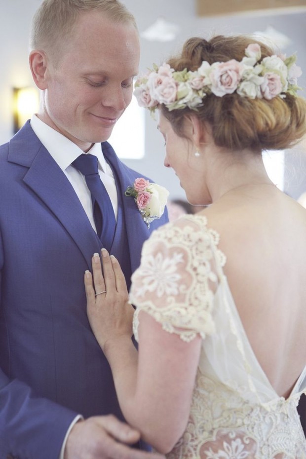 Romantic Boho Wedding With A Beautiful Claire Pettibone Wedding Dress: Kyla & Keith