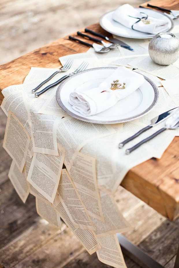 26 Ridiculously Pretty & Seriously Creative Wedding Table Runners Ideas