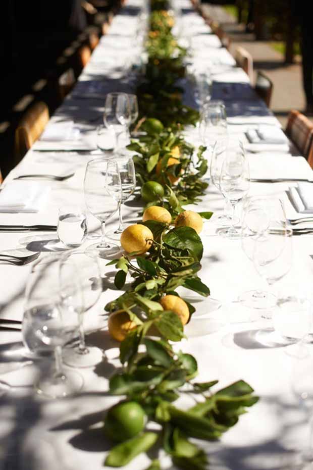 26 Ridiculously Pretty & Seriously Creative Wedding Table Runners You Want