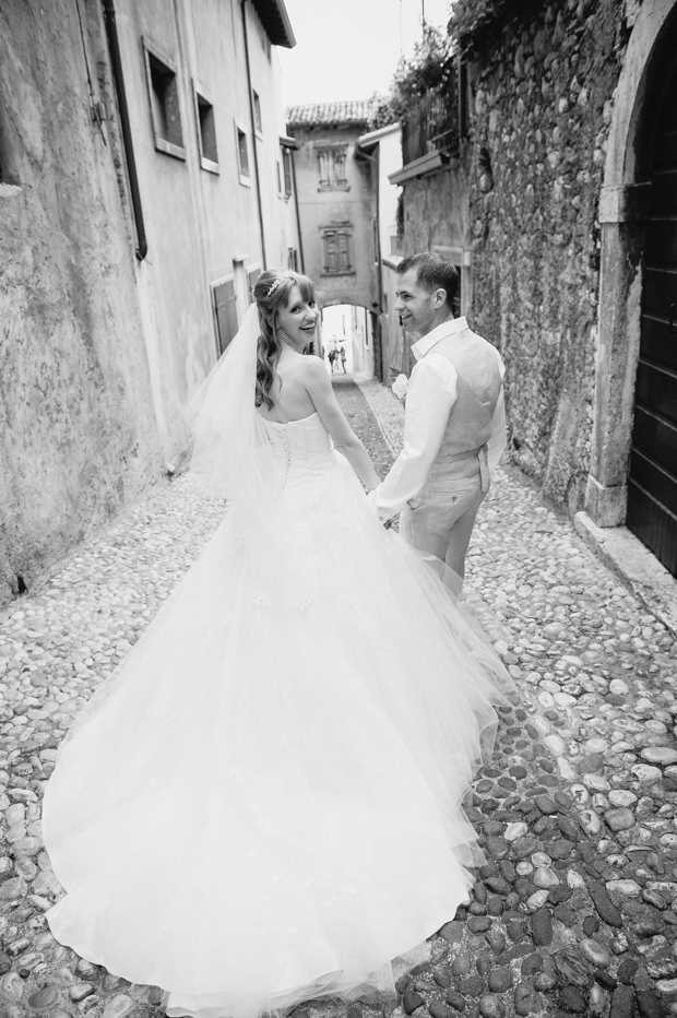Fairy Tale Castle Wedding in Malcesine, Lake Garda, Italy: Katie & David