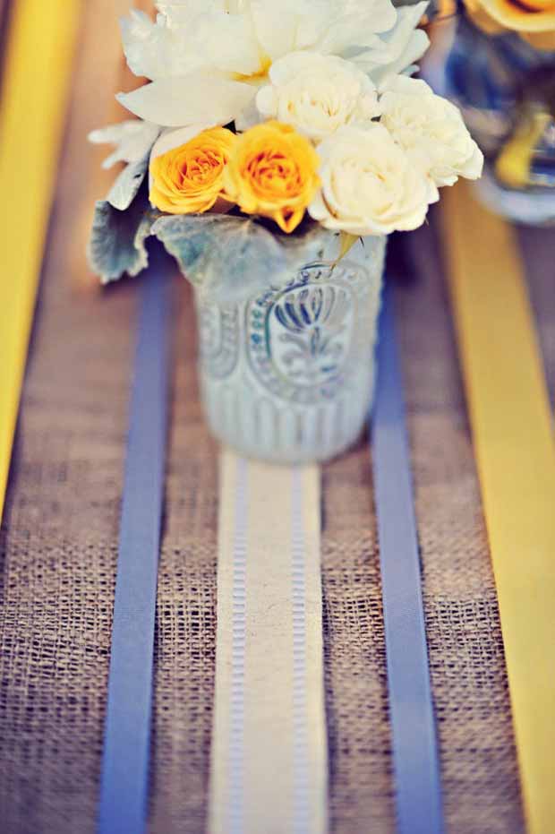 26 Ridiculously Pretty & Seriously Creative Wedding Table Runners Ideas You're So Gonna Want!