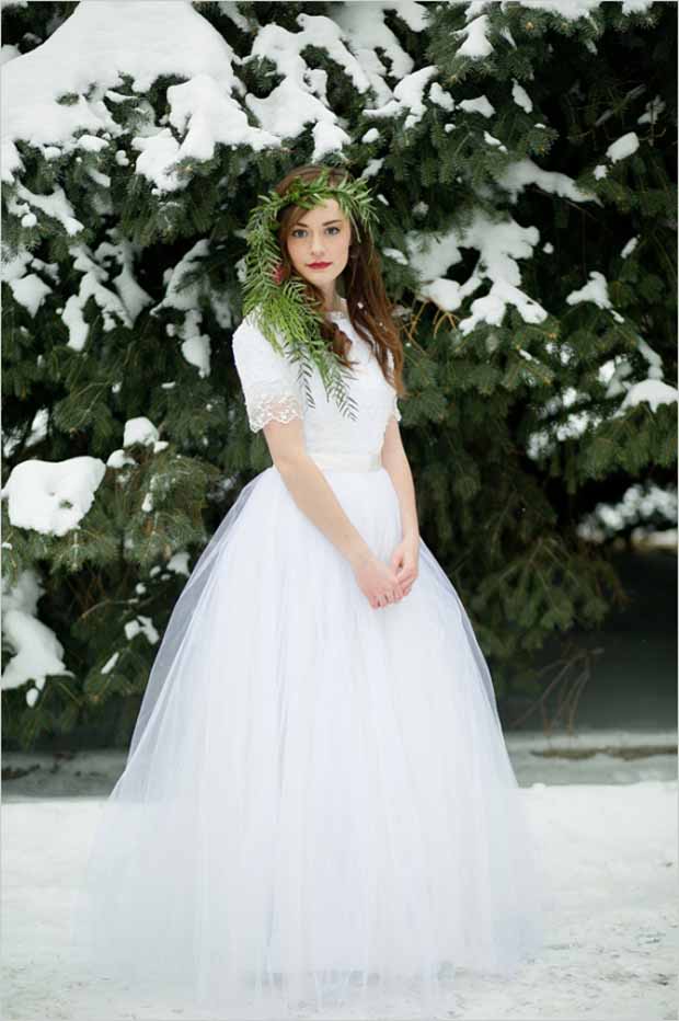 Organic Rustic Winter Wedding Inspiration