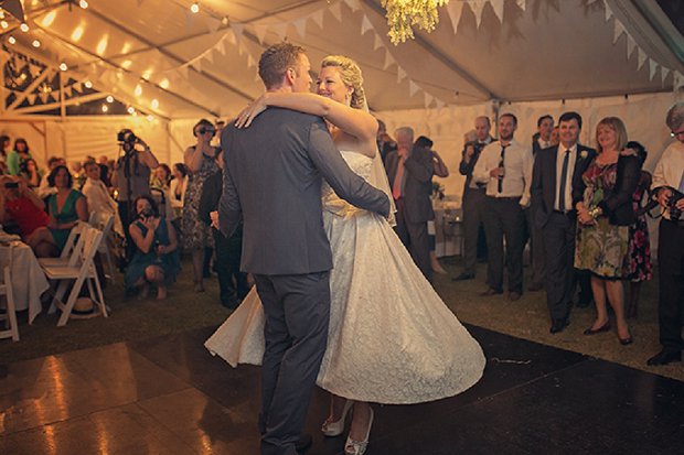 An Old School Romantic DIY Wedding With Vintage Touches: Kate & Pete
