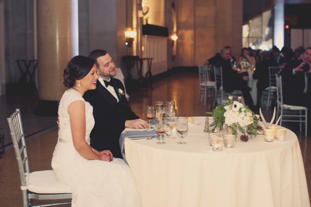 Amazing Woodsy Winter Wedding, Complete With Snowman