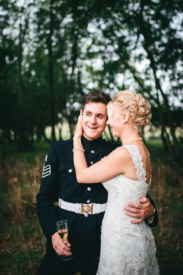 Country Rustic Chic Military Real Wedding: Charmaine & Sam