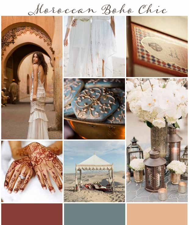 Moroccan Boho Chic: Wedding Inspiration & Ideas