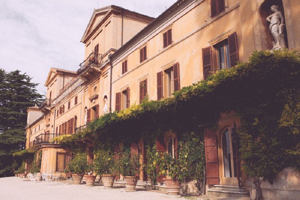 Romantic Organic Italian Villa Bridal Shoot 'September Lemons'