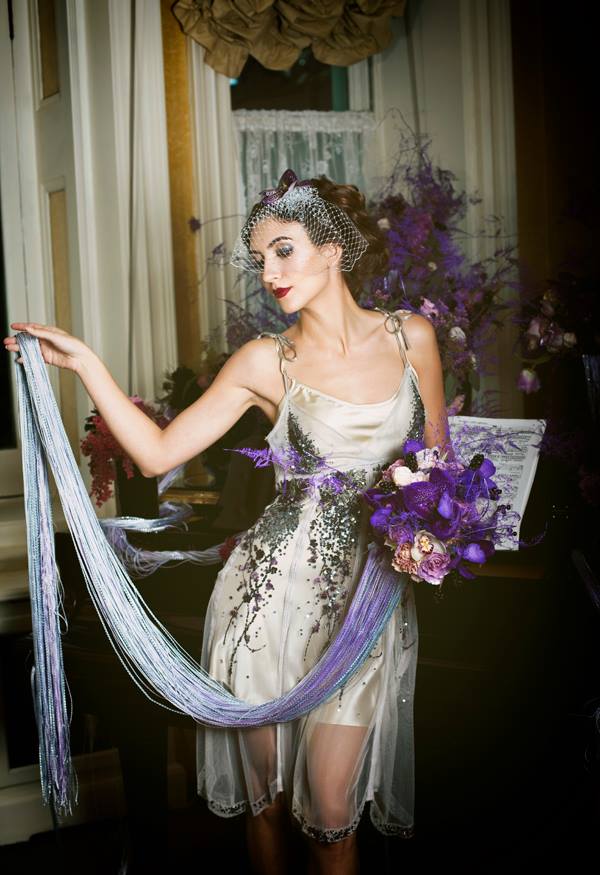 Velvet Orchid Styled Wedding Shoot: Accents of Purple