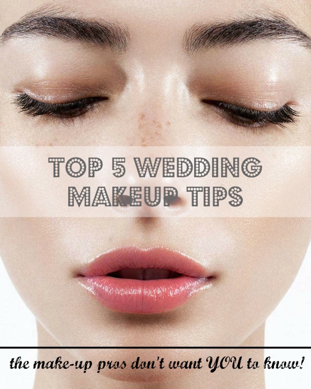 Top 5 wedding makeup tips (the pros don’t want you to know!)