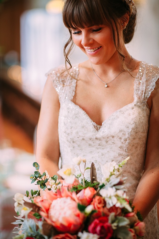 Mint green and gold best sale wedding dress