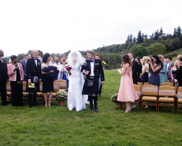 Pinterest Inspired Scottish Wedding With Fashion Designer Bride: Alexis & Joel