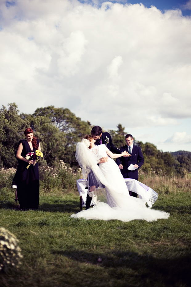 Pinterest Inspired Scottish Wedding With Fashion Designer Bride: Alexis & Joel