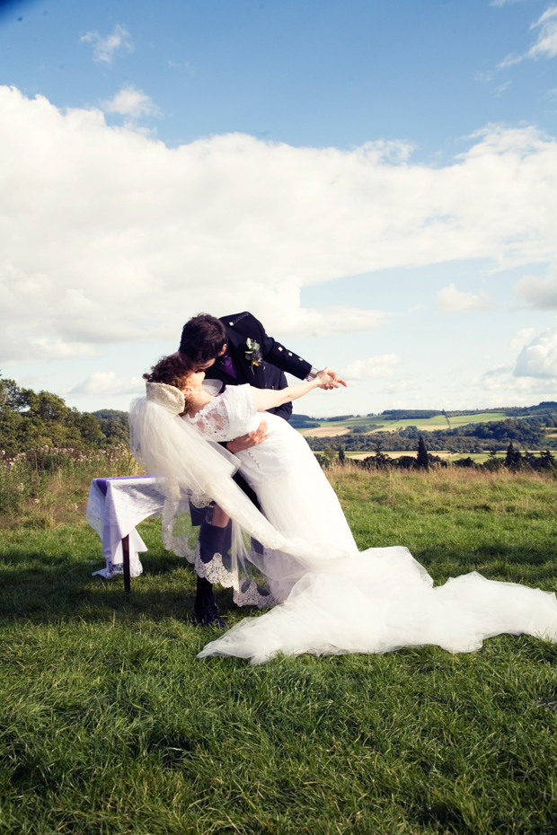 Pinterest Inspired Scottish Wedding With Fashion Designer Bride: Alexis & Joel