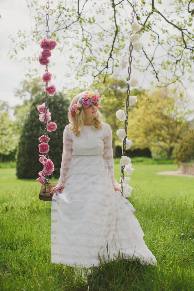 Win Rosey Posey Floral Headwear For You And Your Bridesmaids!