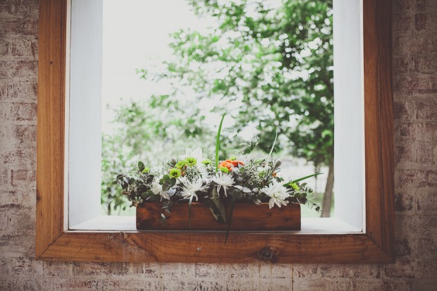 Pretty Peach & Mint! An Elegantly Rustic Wedding With A Wolf Monogram: Ryan & Kerran