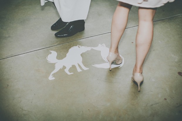 Pretty Peach & Mint! An Elegantly Rustic Wedding With A Wolf Monogram: Ryan & Kerran