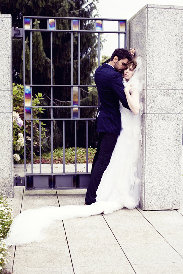 Pinterest Inspired Scottish Wedding With Fashion Designer Bride: Alexis & Joel