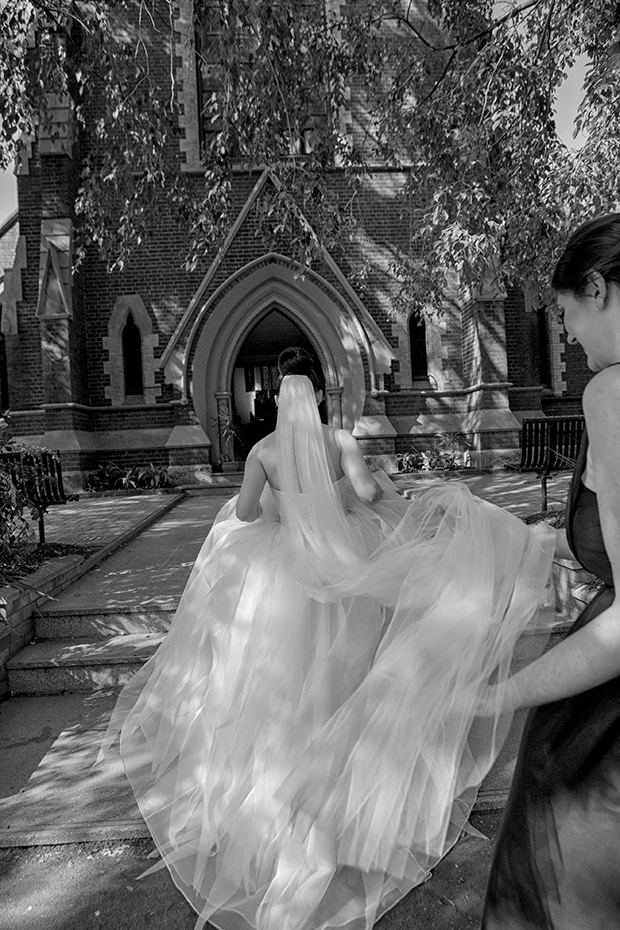 Ballerina Worthy Tulle Gown For a Traditional & Classic Wedding: Rebecca & Scott