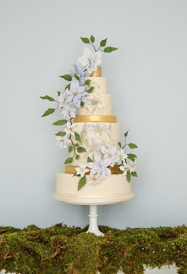 The Botanical Collection by Rosalind Miller: Beautiful Wedding Cakes