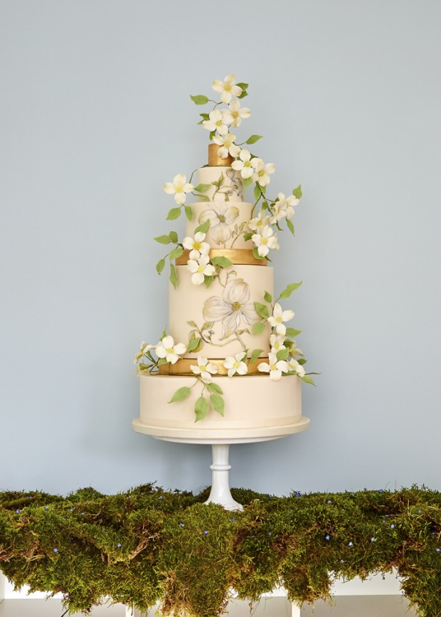 The Botanical Collection by Rosalind Miller: Beautiful Wedding Cakes