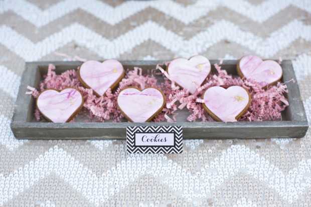 Pink + Gold Valentine’s Day Celebration Inspiration