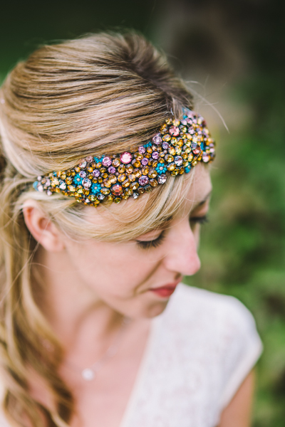 Relaxed Pretty Pastel Wedding With Claire Pettibone Gown: Mary & David